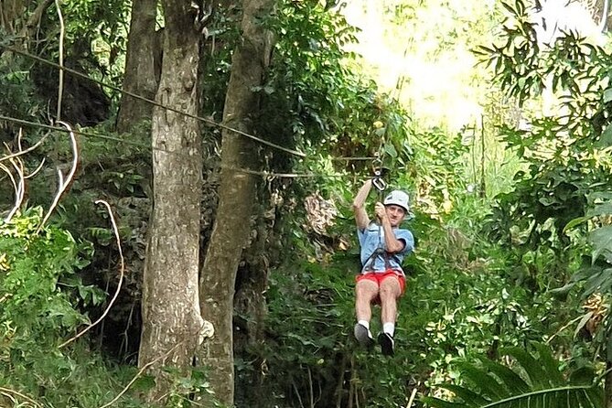 16 Lines Zipline, Cave and Mud Spa Combo Tour with Lunch in Fiji - Zip Fiji Momi and 16 lines over caves, canyons, and ocean views