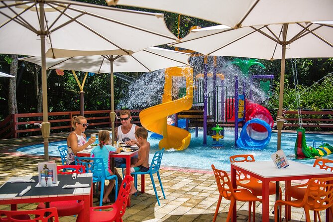 Admission + 2x Zip Line + Unlimited Water Slide Rides - Reef pool time: where you can hand feed hawksbill sea turtles