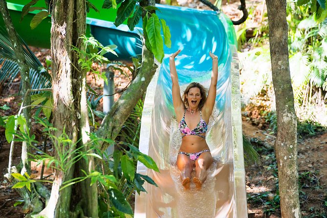 Admission + 2x Zip Line + Unlimited Water Slide Rides - Land and Sea building: your indoor, air-conditioned break