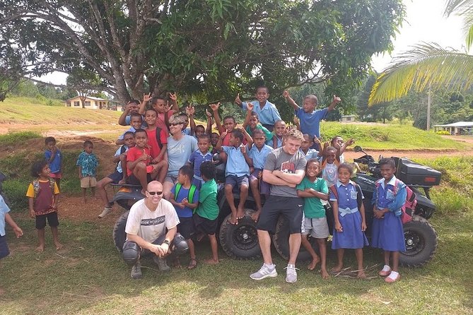 ATV Quad Bike Adventure Tour to Remote Village and School (Departs Nadi) - Nausori Highlands: Mud Puddles, Cane Fields, and Mamanuca Island Views
