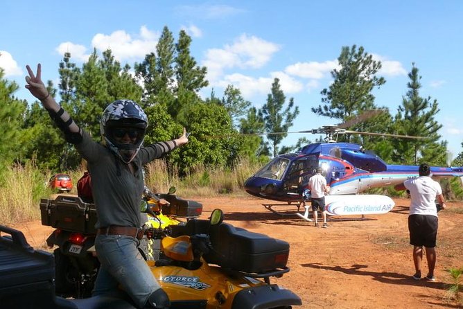 ATV Quad Bike and Helicopter Adventure Tour to Remote Village (Departs Nadi) - Quick highlights you will feel fast