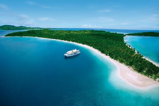 Blue Lagoon Cruises - Wanderer Cruise - 4 Night - Denarau Departure Day: Getting on MV Fiji Princess at 12:15 pm