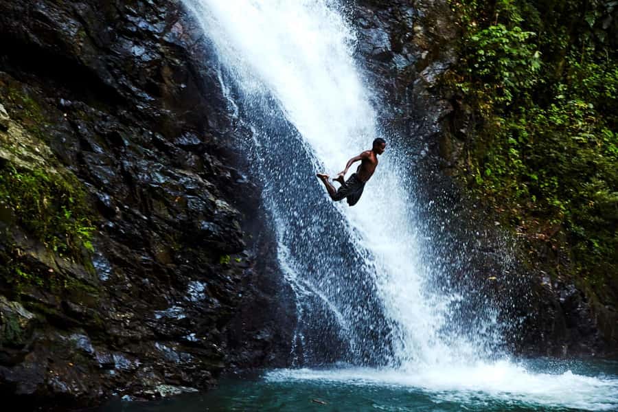 Fiji: Biausevu Waterfall and Sigatoka Sand Dunes Tour - Biausevu Waterfall: kava first, then rainforest hiking and a real swim