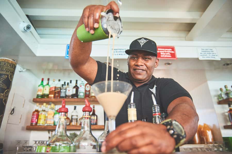 Fiji: Cloud 9 Floating Platform & Water Sports Adventure - Cloud 9: Fiji’s original floating bar and pizzeria, two levels to play on