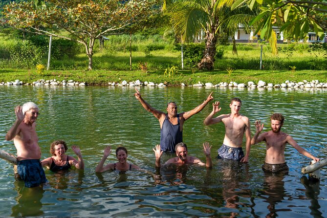 Fiji's Full-Day Sabeto Safari 4WD Adventure - Sabeto mud pools and hot springs: the natural spa stop you’ll feel