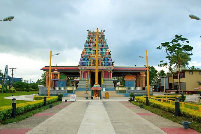 Garden Of Sleeping Giant ,Mudpool &Temple Tour From Coral Coast - Nadi Produce Markets and Town Center Shopping Stops
