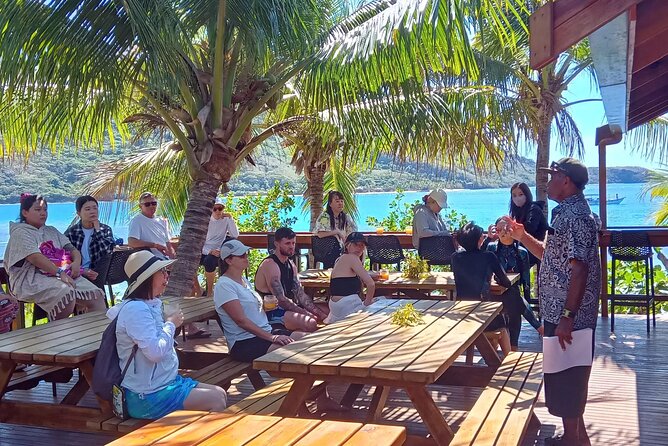 Kuata Island Marine Conservation Experience with Lunch - Marine Biologist Snorkel Time and the Conservation Talk
