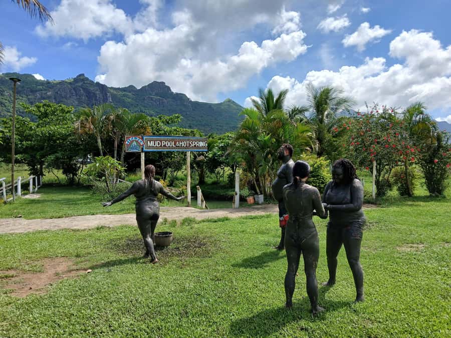 NADI-SABETO: Exquisite Orchid Garden with Hotspring Mudpool - The hot pool bath: why the timing matters