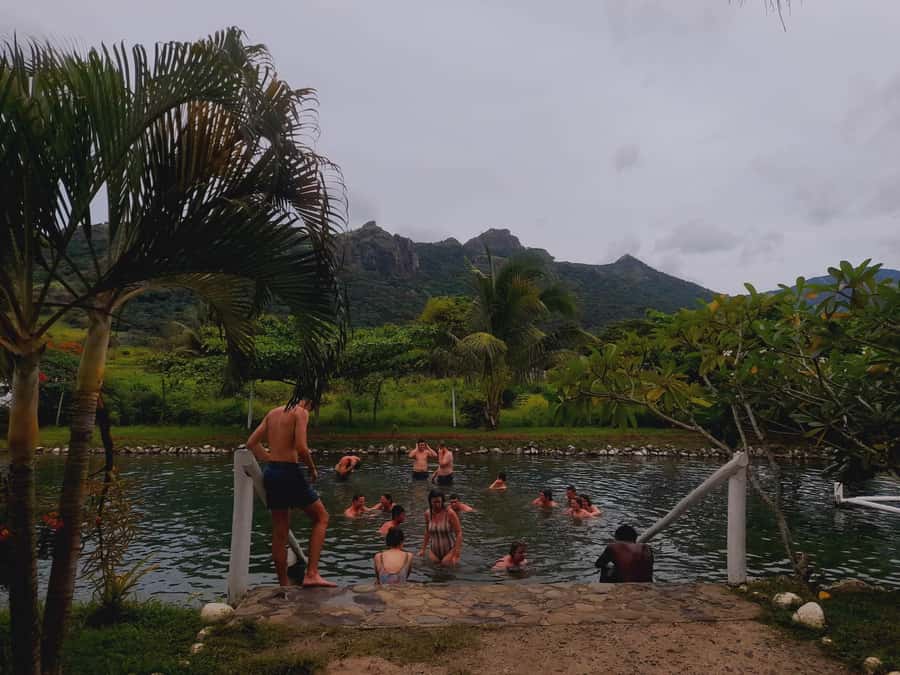 NADI-SABETO: Tifajek Hot Spring and Mudpool Natural Spa - The real value of this tour: guided bathing plus a story