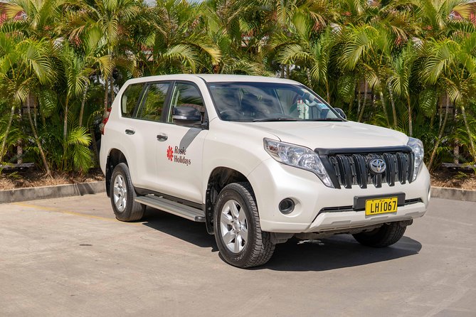 Private Premium Departure Transfer : Hotel to Nadi Airport - Inside the Luxury Toyota Prado 4WD: comfort you feel right away
