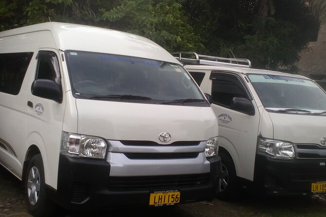Round Trip Private Transfer From Nadi Airport To Your Resort - The round-trip advantage: confirmed return pickup and less airport stress