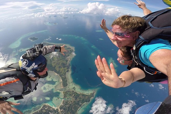 Skydive Fiji Radical 10000ft Tandem Jump (30 seconds free fall) - Choosing Your Jump Height: 8,000 to 12,000 ft, Plus Higher Setup